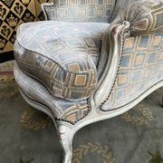 Fauteuil bergère de style Louis XV