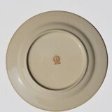 8 assiettes en grès moucheté de Tulowice