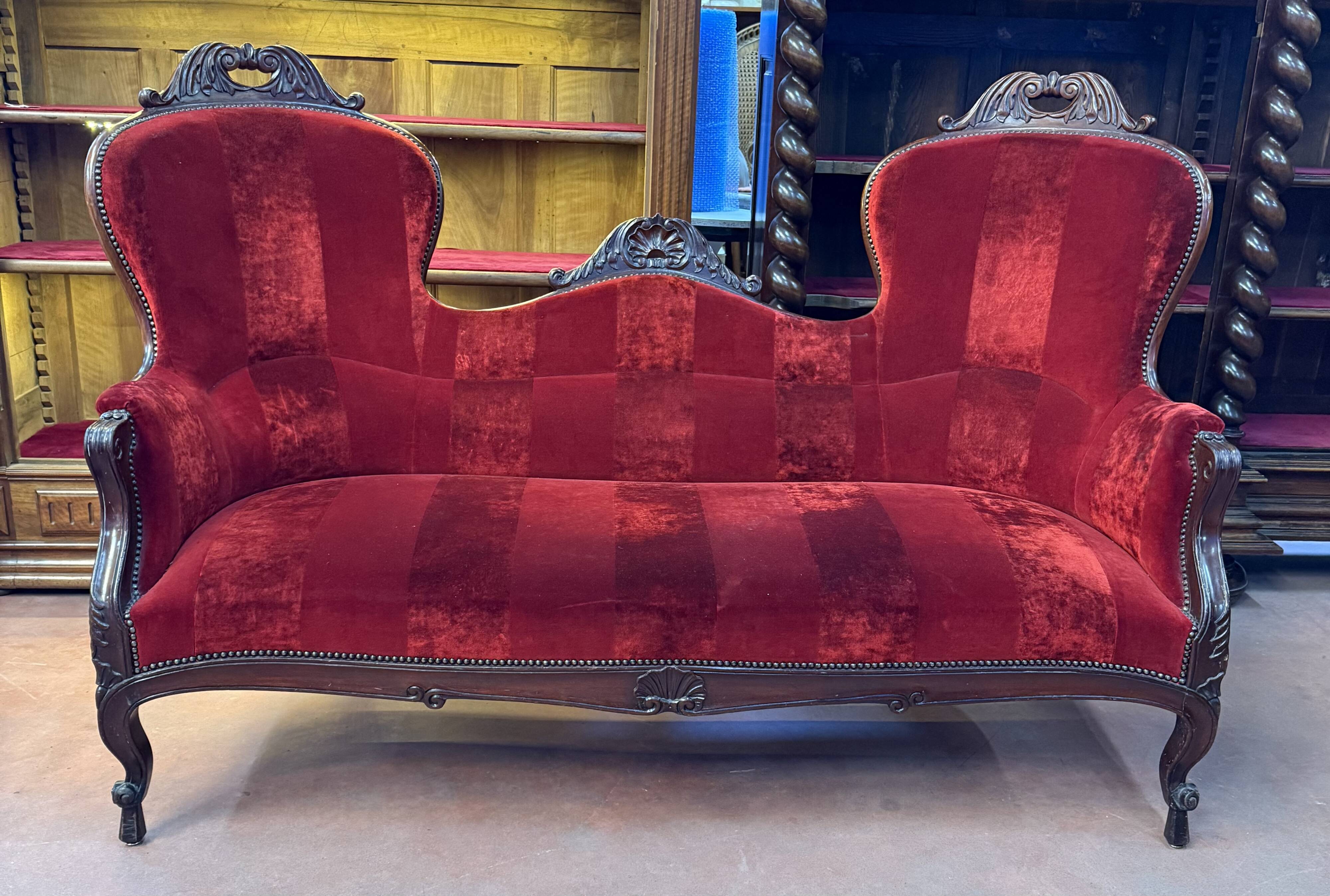 Salon de style Napoléon III, d'époque XX ème siècle