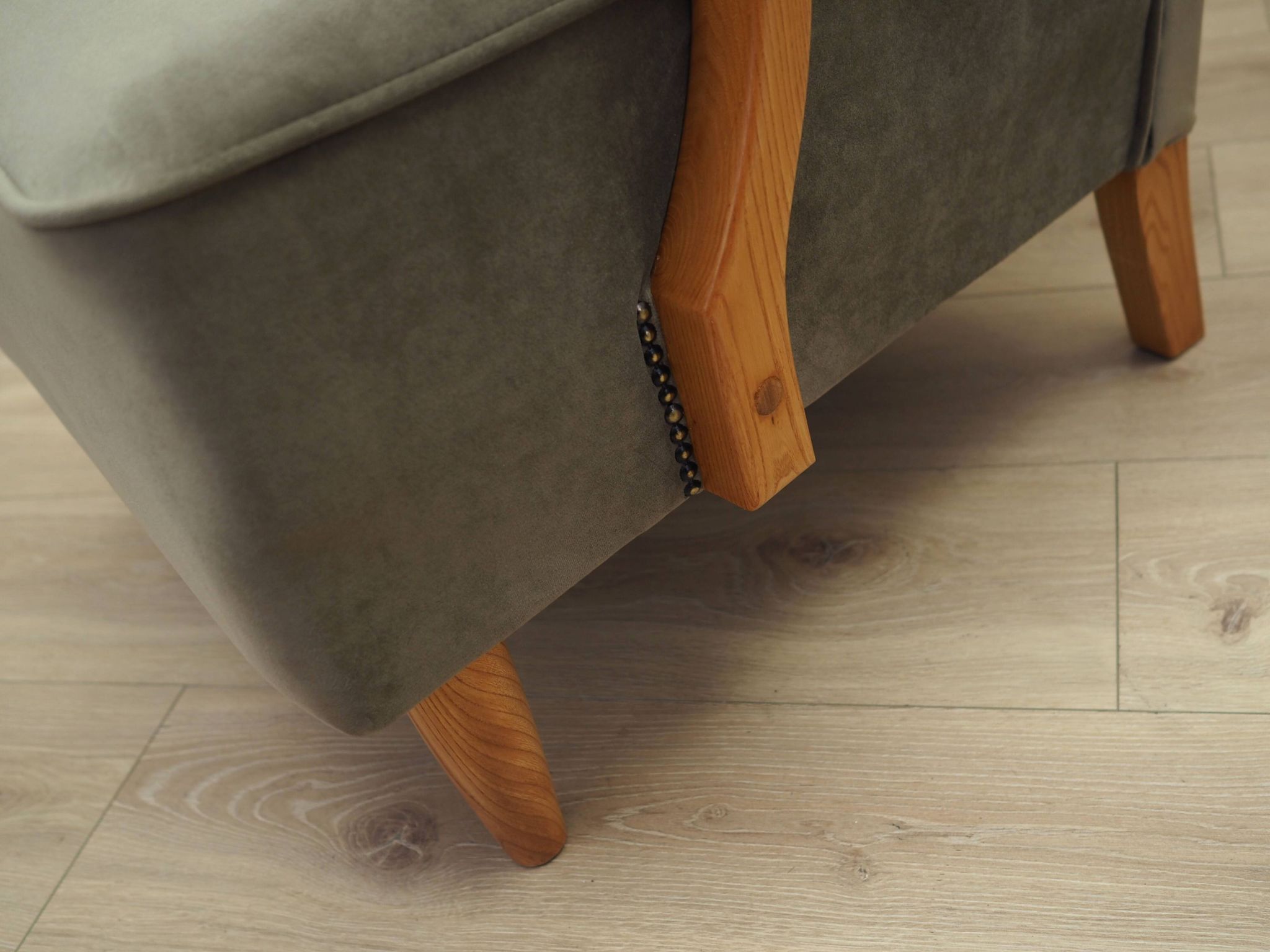 Beech armchair, Danish design, 1960s, production: Denmark