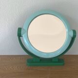 Vintage two-tone swivel mirror