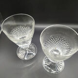 Diamond tip glasses and animal motifs