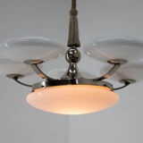 Elegant Art Deco Chandelier, 1930s, Two Items Available