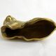 Brass Cat Figurine Sculpture