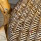 Suite de 4 chaises rotin 1970bois cintre belle patine