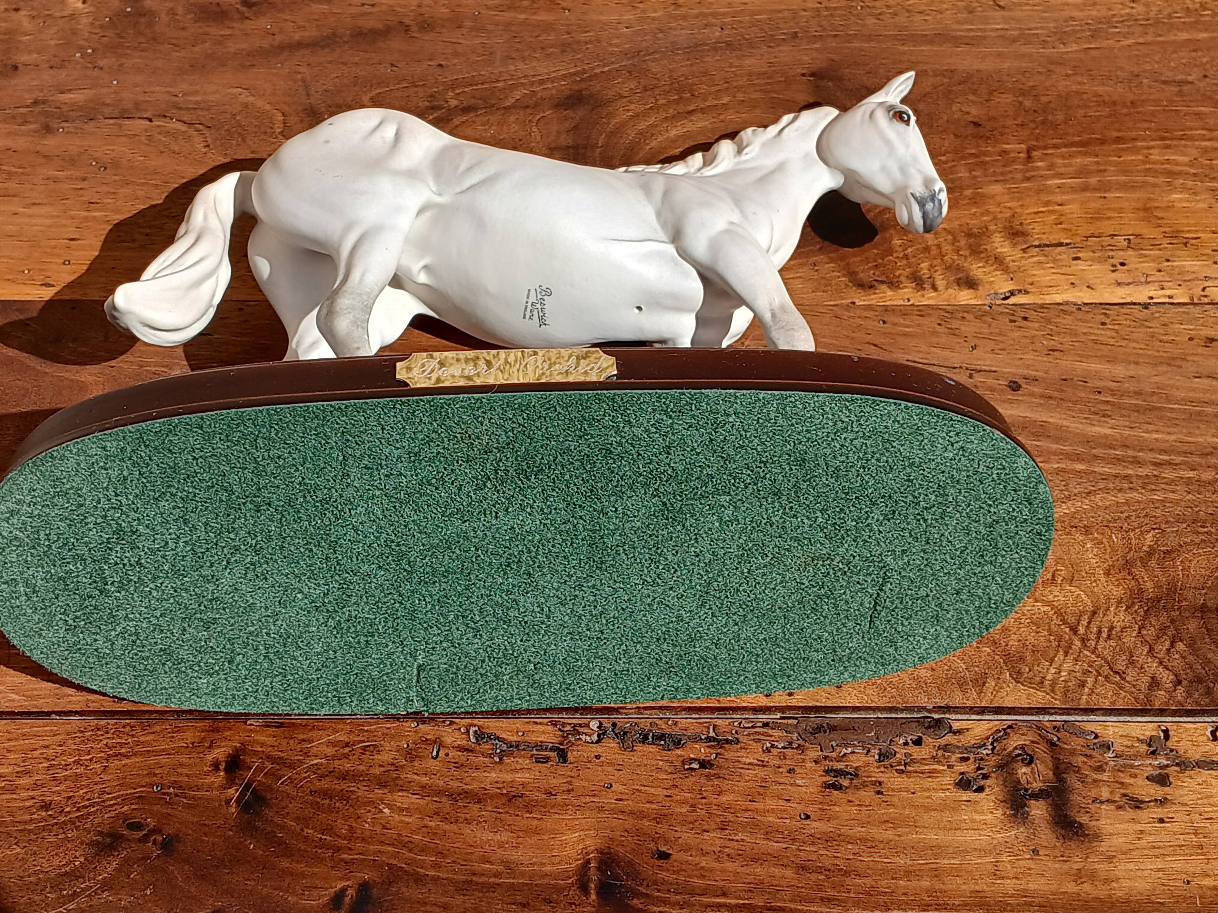 Figurine Cheval Beswick "Desert Orchid" Vintage