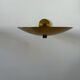 Pair of vintage brass wall lights, France 1970