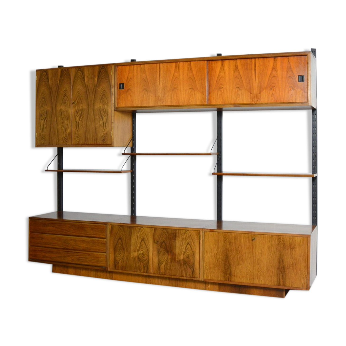 Palisandre modular bookcase 1960