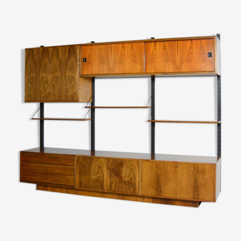 Palisandre modular bookcase 1960