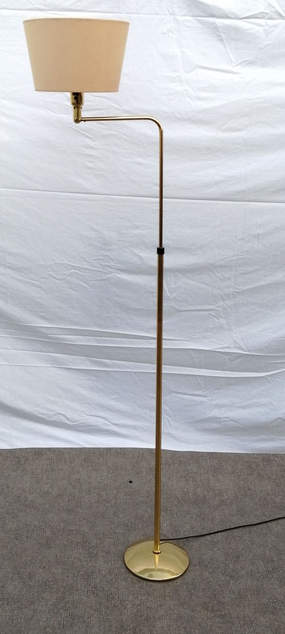 Brass floor lamp MetalArte Spain vintage 70 year
