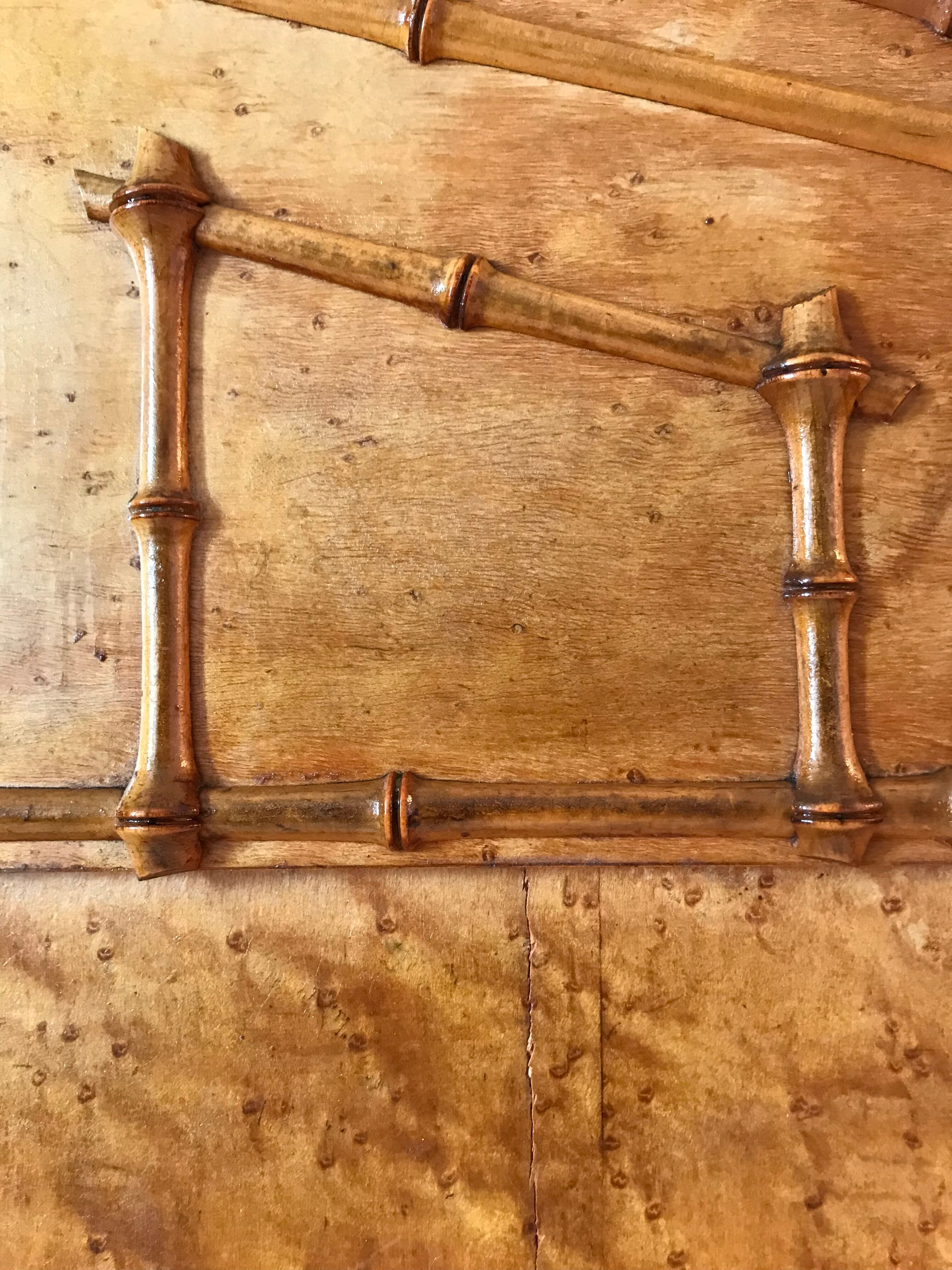 Bed bamboo collection circa 1870 Napoleon III