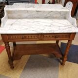 Walnut dressing table