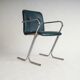 70s tubular arm chair by Tavo