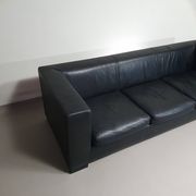 Wittmann leather sofa Camin by Paolo Piva