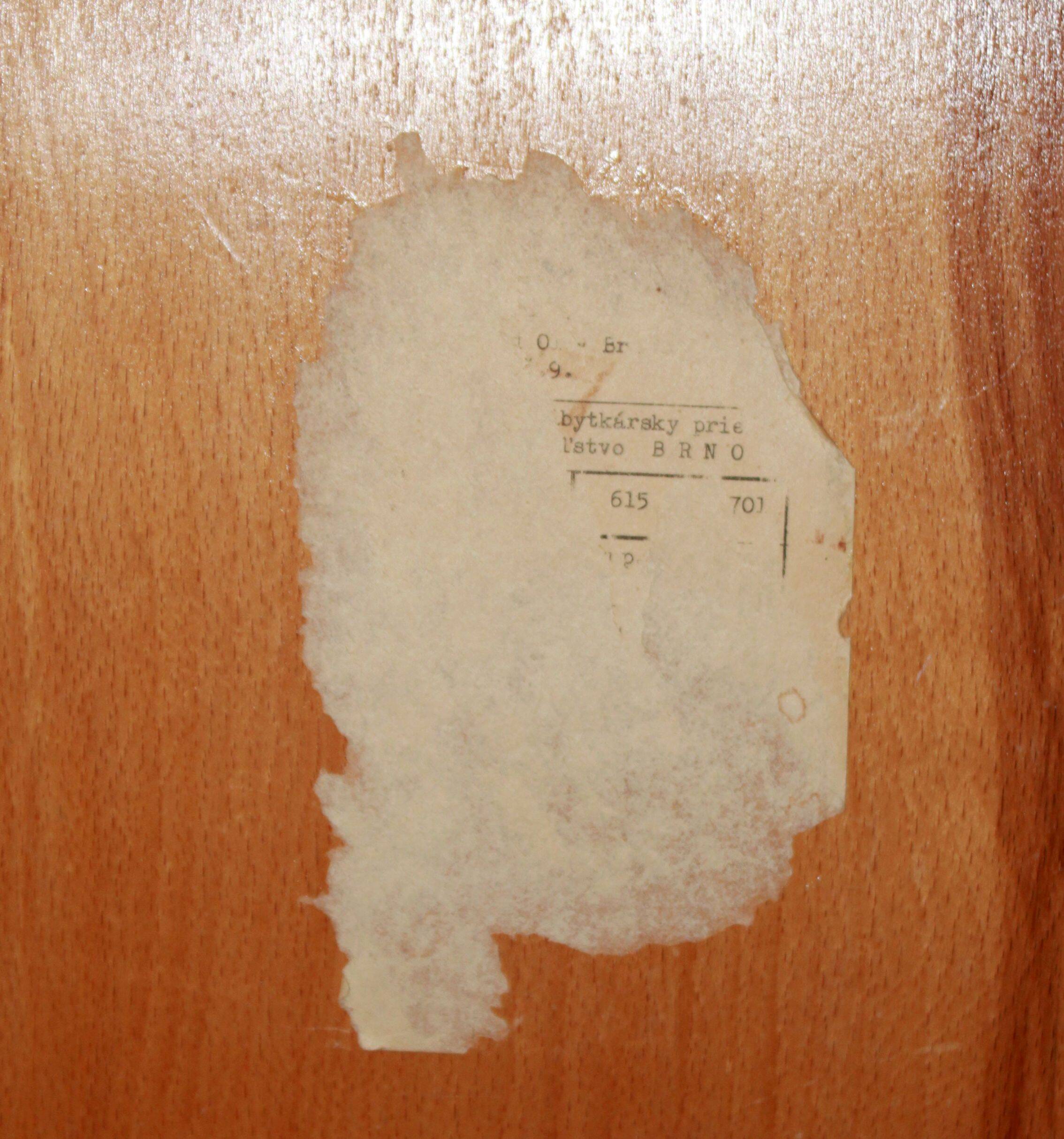 Buffet Tatra Furniture in teak Czechoslovakia, 1960.