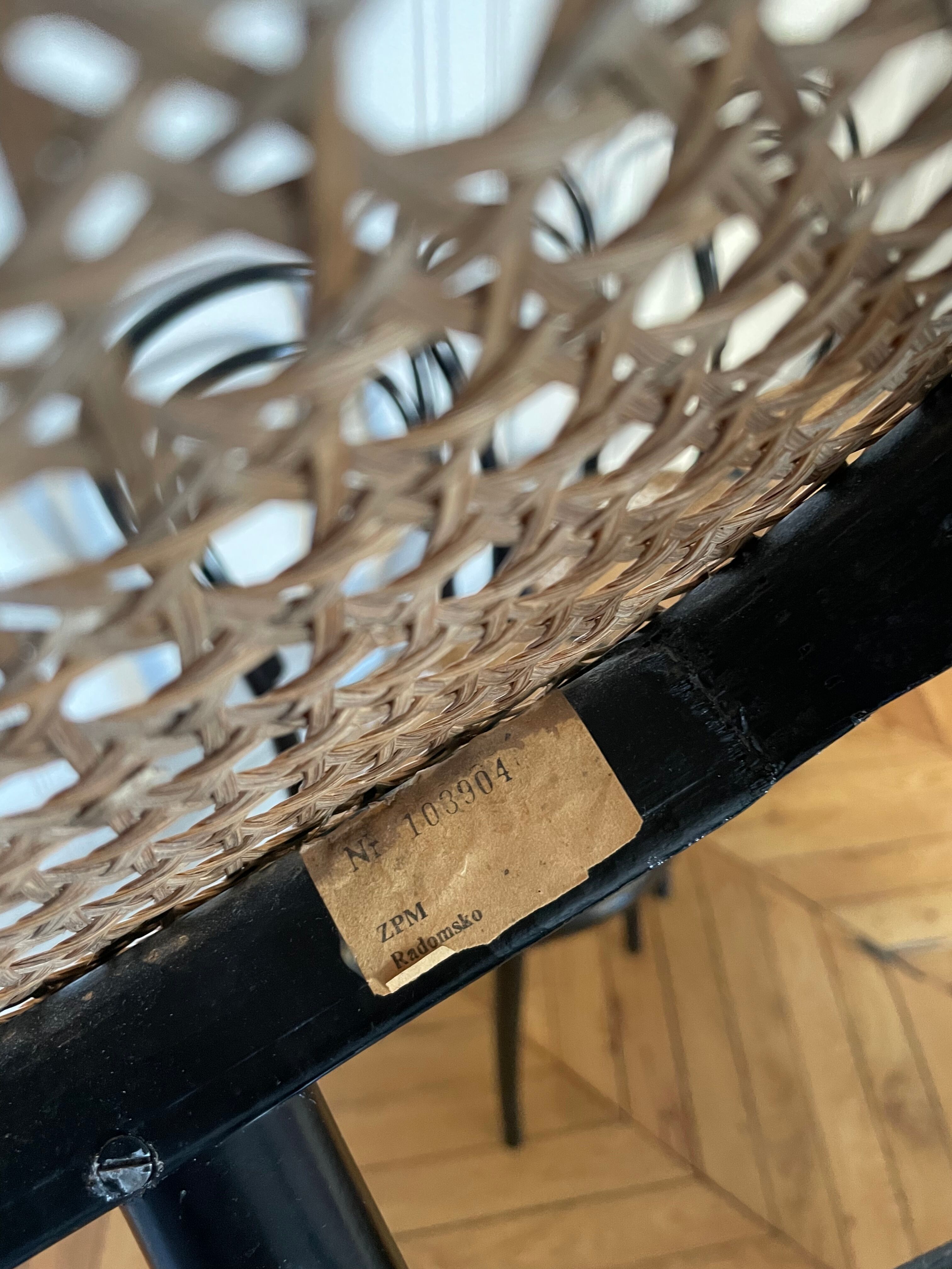 Set of 4 Thonet design chairs, ZPM Romsko production