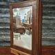 Old hanging cupboard medicine cabinet with mirror and drawer