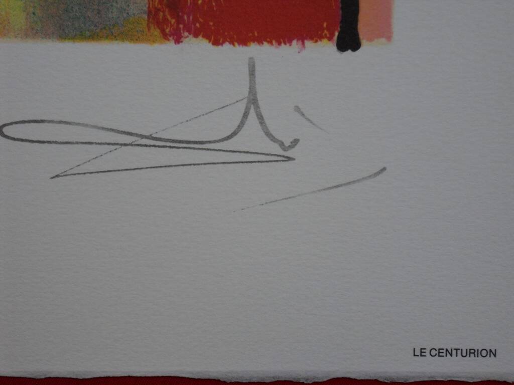 Salvador Dali: Horses, The Centurion - Signed Lithograph