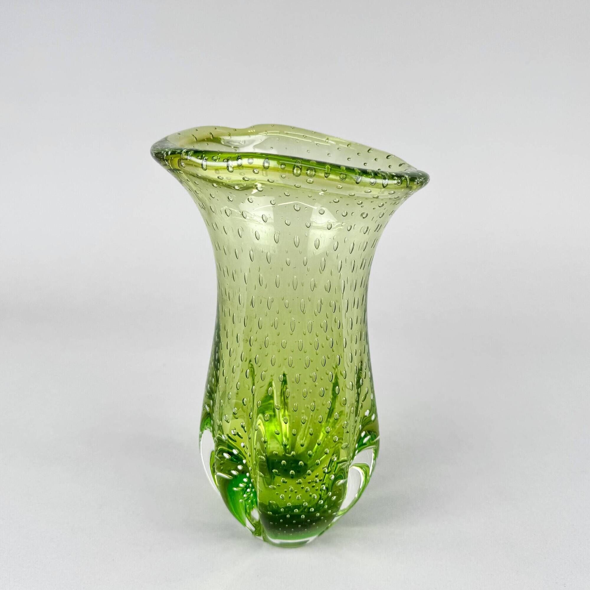 Vintage Art Glass Vase by Hana Machovska, Czechoslovakia, 1960s