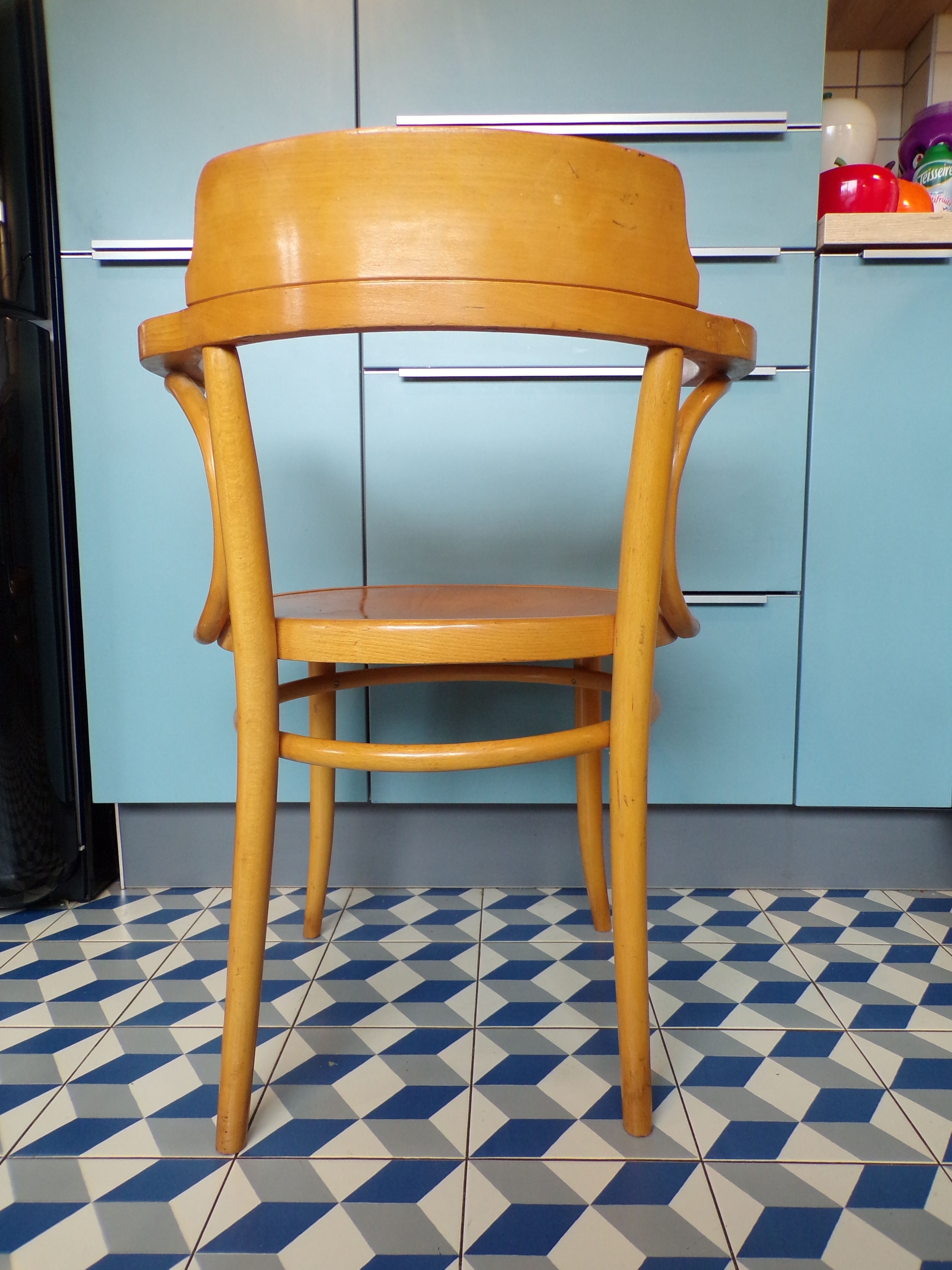 Wooden Thonet armchair