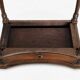 Crossbow Side Table in Louis-Philippe Style – Blonde Walnut, 19th Century