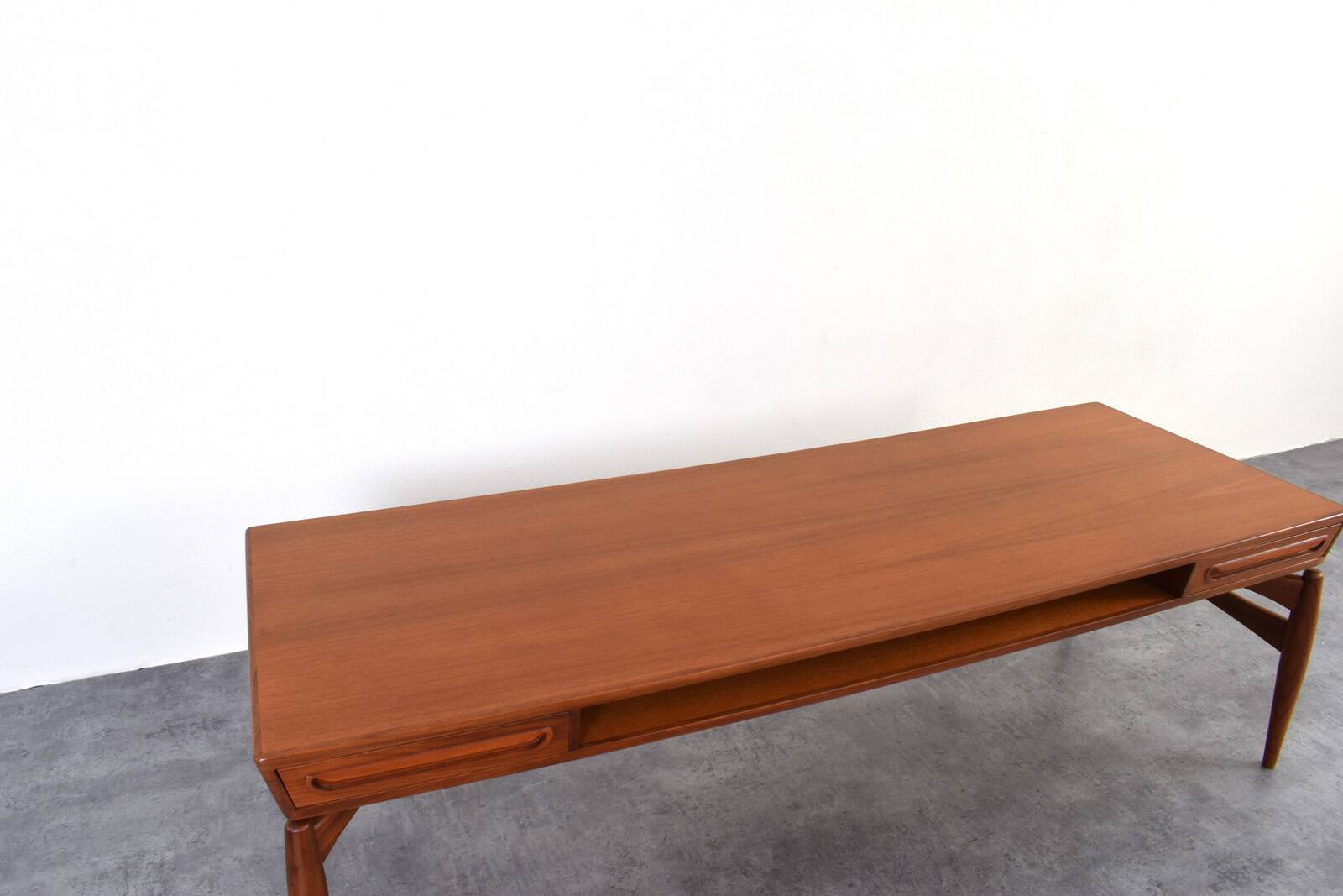 Mid-Century Teak Coffe Table by Johannes Andersen for Trensum Möbelfabrik,