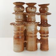 Vintage sandstone candlestick