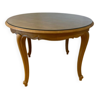 Louis XV style round air-coated table