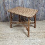 Rattan coffee table