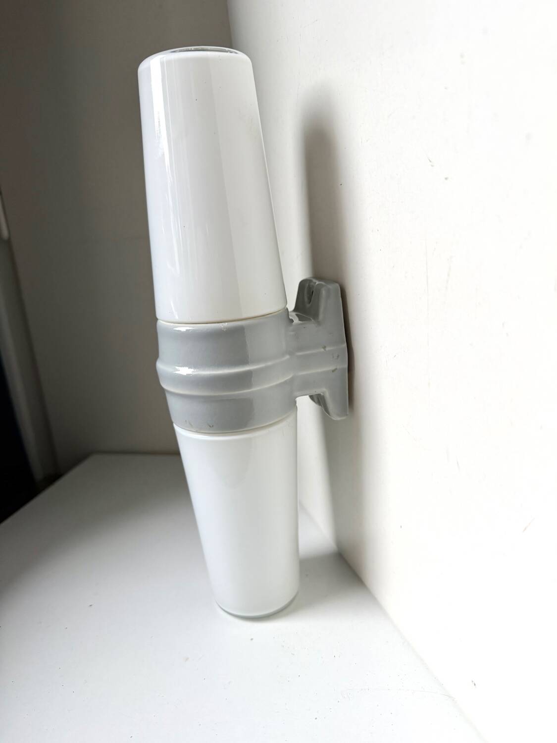 Swedish Midcentury IFO Bernadotte designed Bathroom light Double Sided