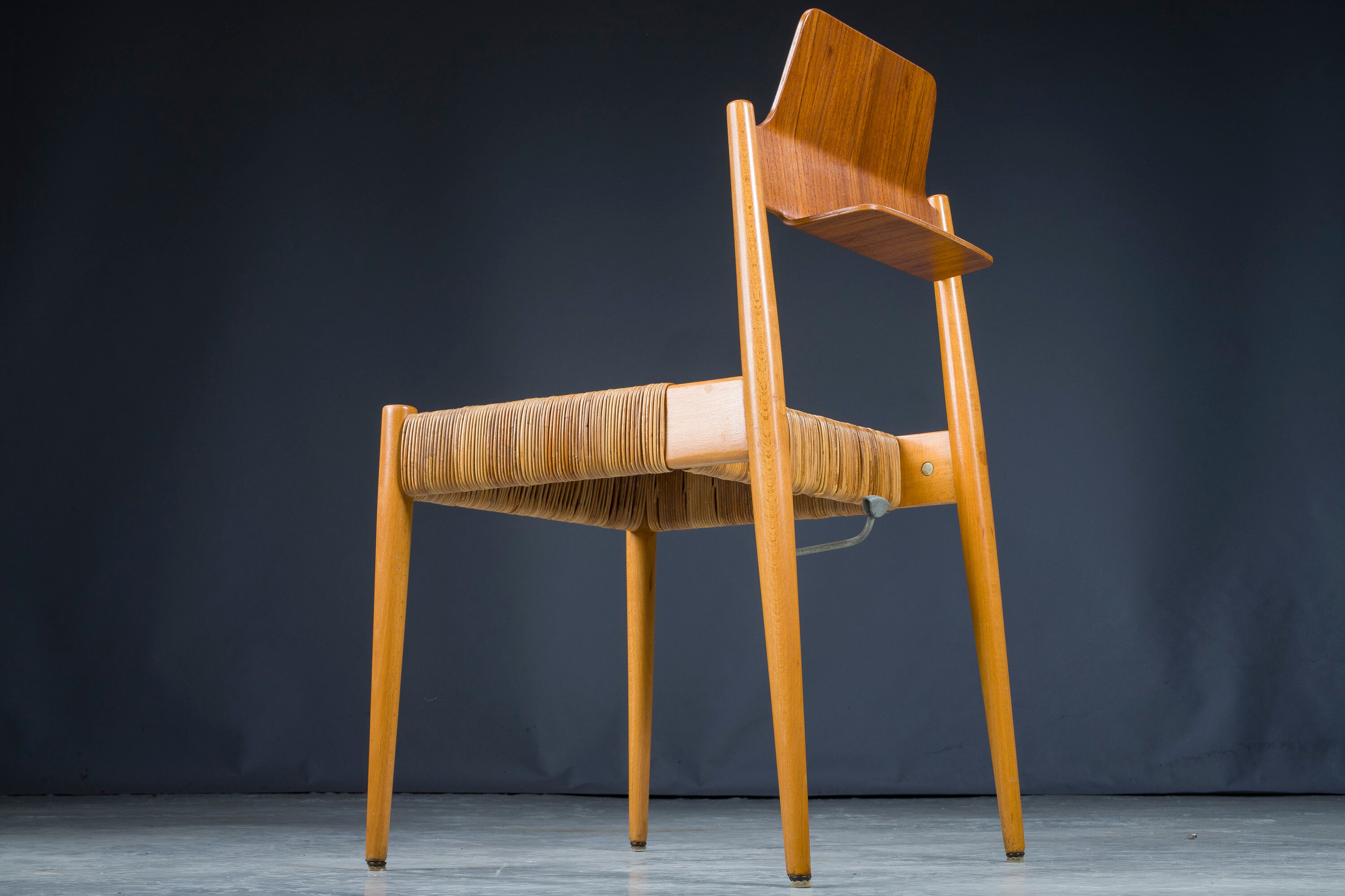 Bauhaus SE19 Chair by Egon Eiermann for Wilde + Spieth, Germany, 1950s