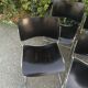 Set de 6 chaises noires David Rowland 40/4