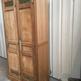 Former Bank of France 2 oak cabinet