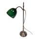 Lampe globe opaline verte