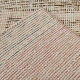 3x13 Pale Red Turkish Vintage Runner Rug, 87x400Cm SK 20299