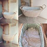 Rattan cradle