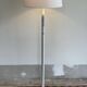 Set of two white Artifort 270 retro, standing lights