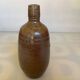 Brown stoneware bottle