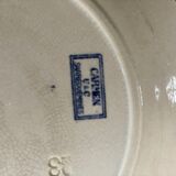 Lot of 7 plates, motiv flower and butterfly