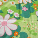 Nydel vintage 70' very pretty colorful tablecloth