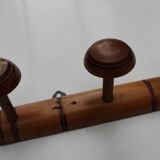 Patère bois vintage