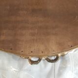 Louis XVI style oval beveled mirror