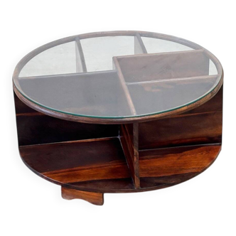 Sculptural Italian coffee table