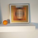 Original Vasarely lithograph