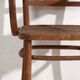 Ancienne chaise de bureau en bois courbé (c.1920)