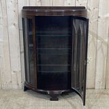 English mahogany showcase from the 1930s