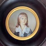 Miniature: portrait of a woman