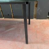 Iridescent glass coffee table signed Sasco.60