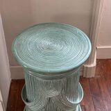 Vintage rattan column