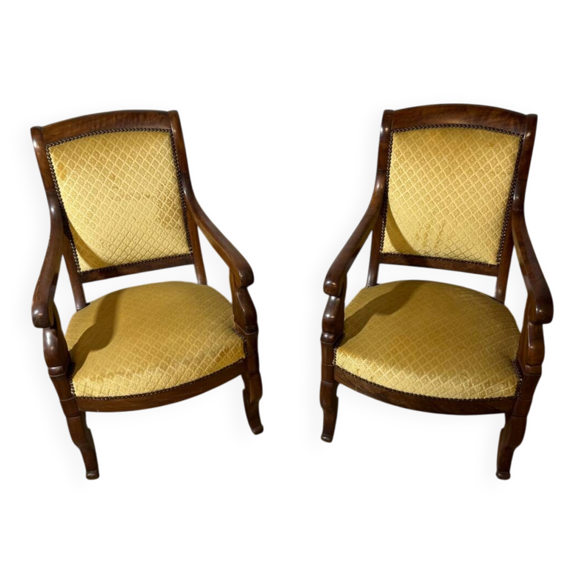 Antique armchairs